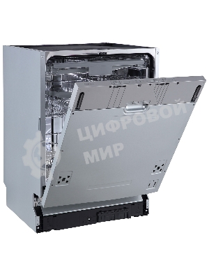 Встраиваемая посудомоечная машина Zigmund & Shtain DW 306.6, серый, 59.8 см, 14 компл., 49 дБ, класс A+++