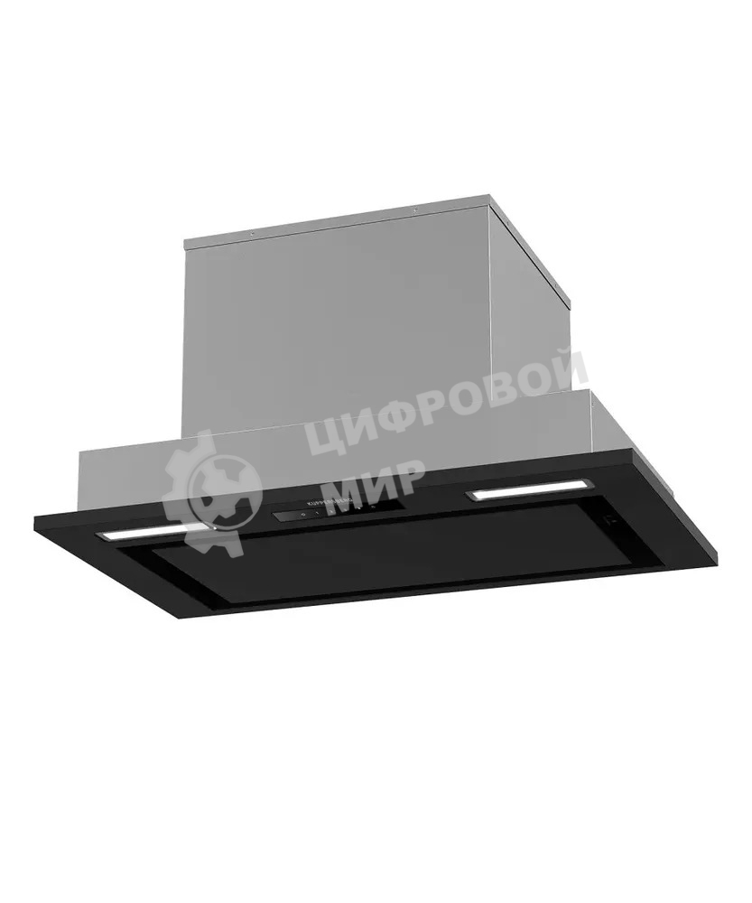 Вытяжка встраиваемая Kuppersberg High-Tech Inflat 60 B черный, 60 см, 780 куб. м/ч, 56 дБ