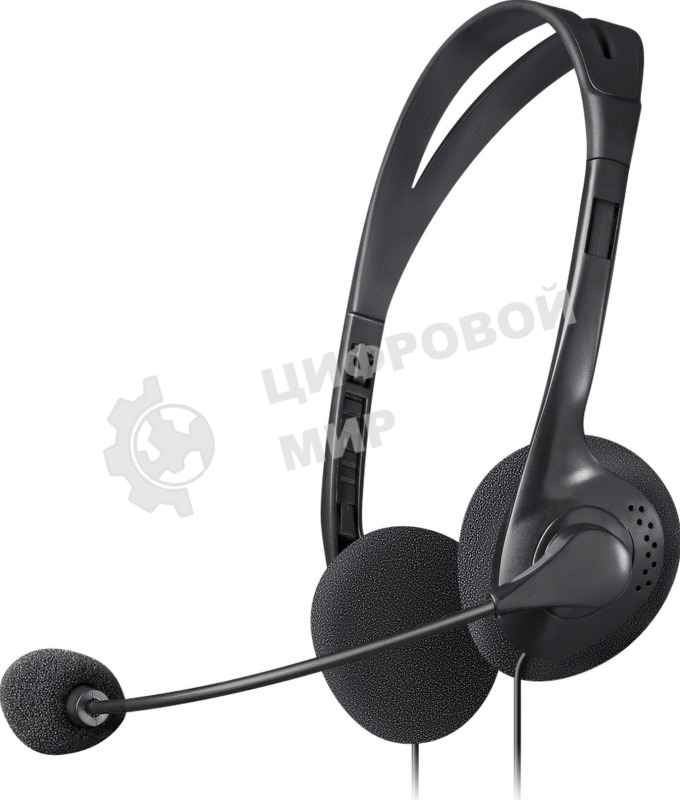 Гарнитура Defender HN-102 чёрный, проводная