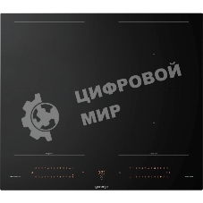 Варочная панель Gorenje, индукционная, 60 см, 4 конфорки, сенсорное управление, таймер, объединение конфорок Bridge Zone, автораспознавание посуды, PowerBoost, растапливание SoftMelt, сенсоры Iqgrill/iqfry/iqpro, защита от детей, черный