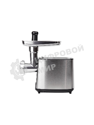 Мясорубка электрическая Centek CT-1617 серый, 2000 Вт, 2.0 кг/мин, реверс, защита от перегрузки, металлический лоток, насадки - 4