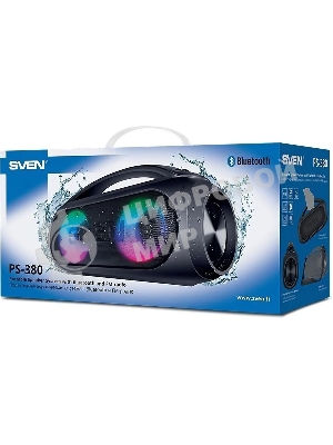 Мобильные колонки SVEN PS-380 2.0 черный