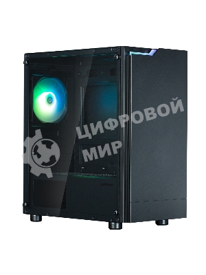 Компьютерный корпус ZALMAN T4 PLUS, MATX, черный, WINDOW, 1 x Combo (3.5'' or 2.5''), 1x3.5'', 2x2.5