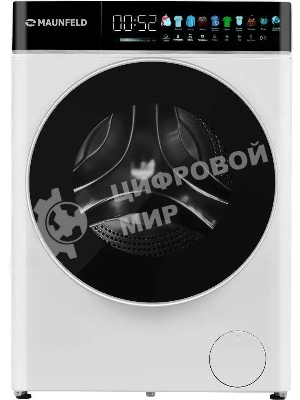 Стирально-сушильная машина Maunfeld MFWD1295WH05 белый, загрузка фронтальная 9 кг, 1200 об/мин., класс: В