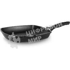 Сковорода-гриль Rondell Escurion RDA-869, 28 см, съемная ручка, без крышки, черный