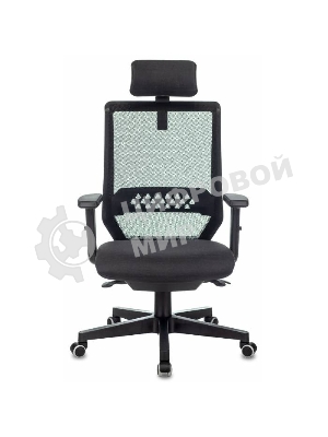 Кресло Бюрократ EXPERT TW-01 черный, сетка, подголовник