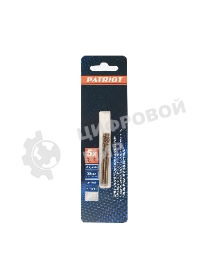 Сверло EDGE by PATRIOT по металлу 2,5 мм, 3шт в блистере