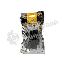 Сетевое зарядное устройство Cablexpert 20Вт, 3А, QC3.0/PD, 1xUSB, 1xType-C, черный, пакет