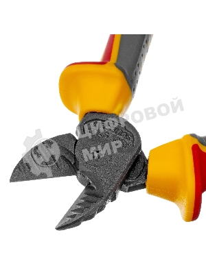 Бокорезы Denzel диэлектрические рукоятки, до 1000 В, трехкомпонентные рукоятки, 160 мм