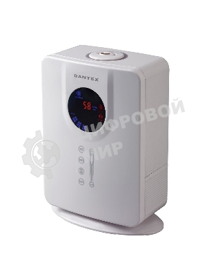 Увлажнитель воздуха Dantex D-H50UG белый, 25 Вт, 5 л, ультразвуковой, ионизация