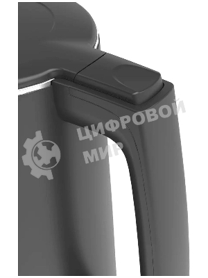 Чайник электрический Candy CK-400 1.7л. 2200Вт черный корпус: нерж.сталь/пластик (FM04WKM00RU)