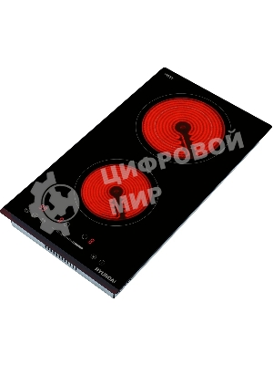 Электрическая варочная панель Hyundai HHE 3286 BG черный