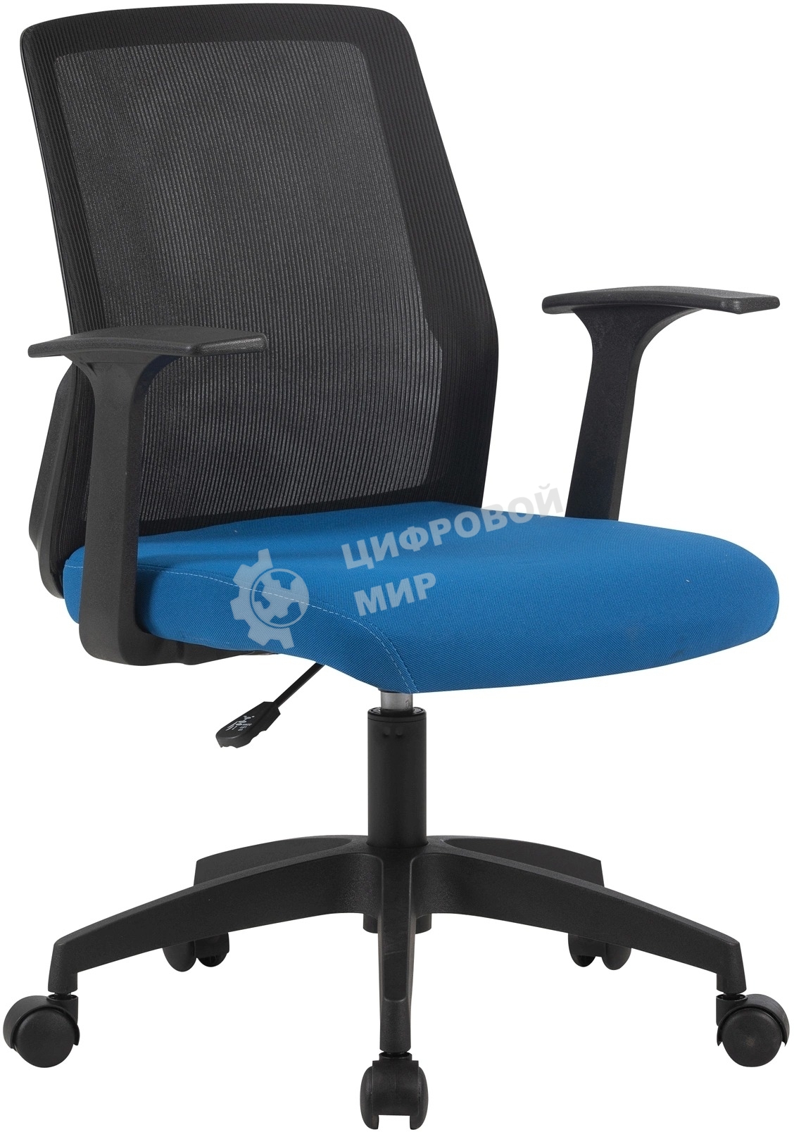 Кресло Cactus CS-MC222-BKBL черный, сетка