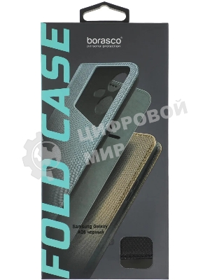 Чехол (клип-кейс) BoraSCO для Samsung Galaxy A25 Microfiber Case черный