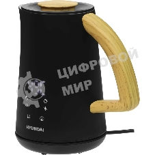 Капучинатор Hyundai HMF-P900 500мл черный/коричневый