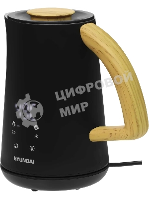 Капучинатор Hyundai HMF-P900 500мл черный/коричневый
