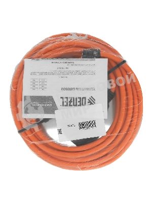 Удлинитель-шнур силовой Garden Series Denzel ПВС, 10 м, 1 розетка, 3x1 мм
