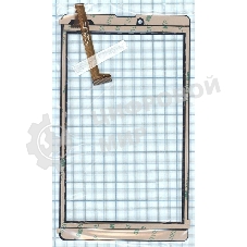 Сенсорное стекло (тачскрин) HSCTP-827-8-V1, черное