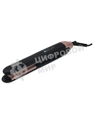 Выпрямитель для волос Hyundai H-HS1272 черный, 30 мм, 200 °C, 4 режима
