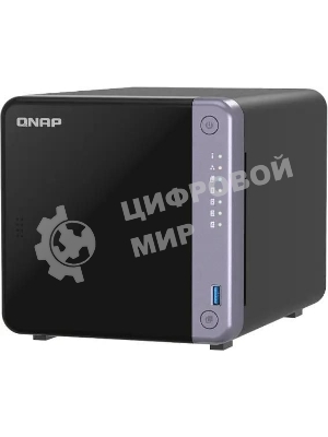 Сетевое хранилище NAS Qnap TS-432X-4G 4-bay настольный Alpine AL-524