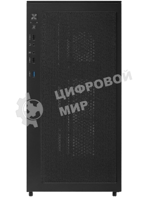 Компьютерный корпус Ocypus Gamma C72 BK ATX/win/black/no PSU/Tempered Glass
