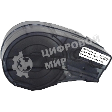 Картридж ленточный Cactus CS-M21-250C342 черный шрифт, белый фон (11.15 мм, 2.1 м) для Brady BMP21-PLUS, BMP21, BMP21-LAB