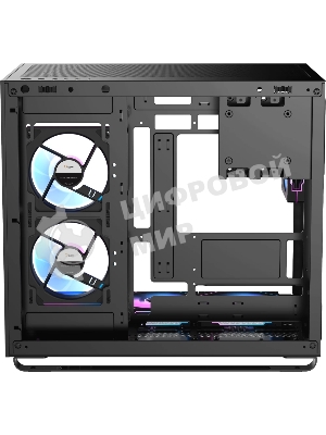 Компьютерный корпус Ocypus Iota C70 BK ARGB ATX/win/black/6 ARGB fans/no PSU/Tempered Glass
