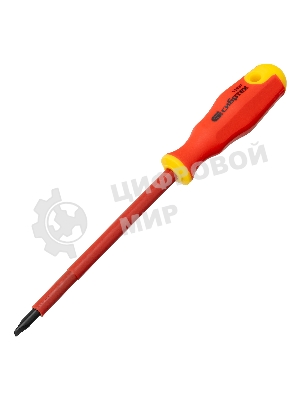 Набор отверток Сибртех диэлектрических до 1000в тестер crv двухкомпонентные рукоятки (5шт.)