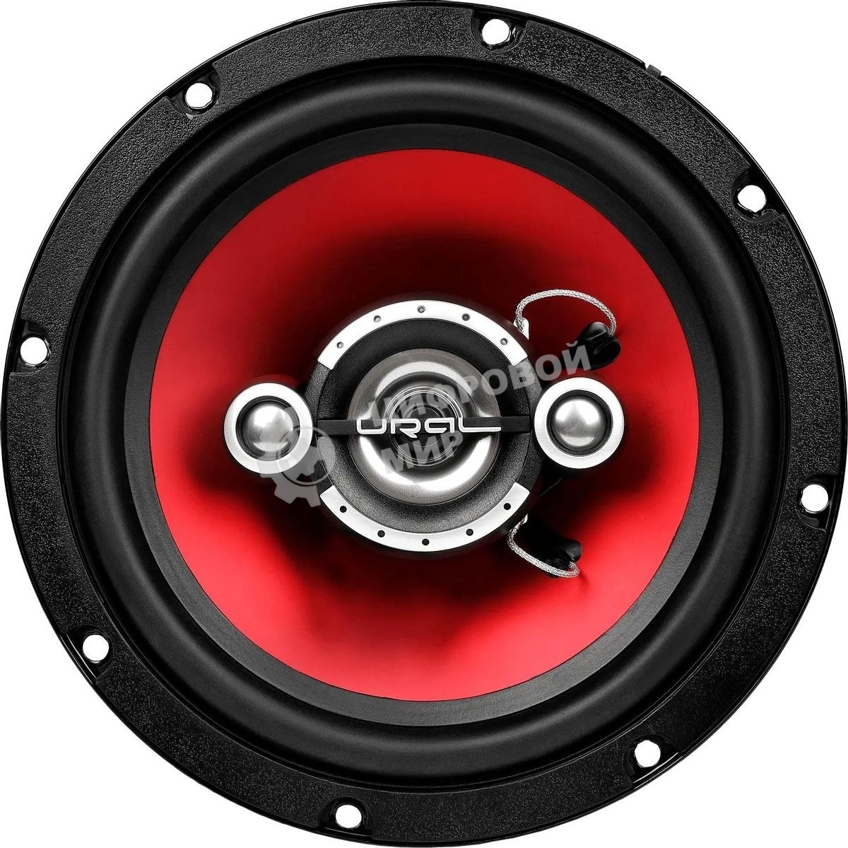Колонки автомобильные Ural DDB AS-D1741 190Вт 16см (6.5дюйм) (ком.:2кол.) коаксиальные четырехполосные