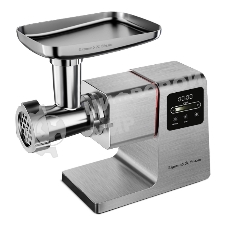 Мясорубка электрическая Zigmund & Shtain ZMG-050 серый, 2700 Вт, 2.7 кг/мин, реверс, защита от перегрузки, насадки - 8