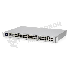 Коммутатор Ubiquiti UniFi USW-48-POE 4SFP 600W управляемый