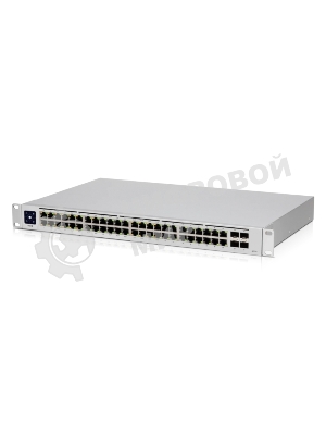 Коммутатор Ubiquiti UniFi USW-48-POE 4SFP 600W управляемый