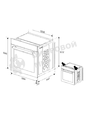 Электрический духовой шкаф Hotpoint FE8 1352 DSC IX серебристый