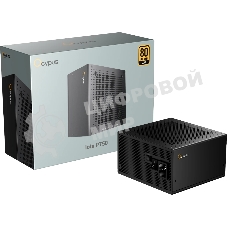 Блок питания 750W Ocypus Iota P750 (ATX, 80 PLUS Gold, APFC, 20+4 pin, 120мм fan, PCI-E 6+2Px3, 8xSATA) (Iota-P750-G1FFBK024X-EU)