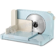 Ломтерезка Kitfort КТ-6268 150Вт (нарезка до 15мм) голубой/белый