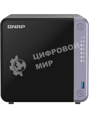 Сетевое хранилище NAS Qnap TS-432X-4G 4-bay настольный Alpine AL-524