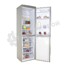 Холодильник DON R-297 MI металлик искристый двухкамерный 225/140л морозилка снизу