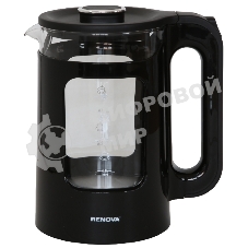 Чайник электрический Renova KT17G-11B Термостойко стекло