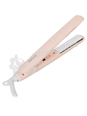 Набор для укладки волос Фен Philips BHP398/00 розовый, 1600 Вт, компактный + выпрямитель