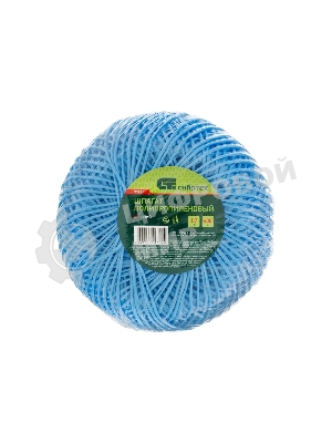 Шпагат полипропиленовый Сибртех 1200 текс, 1,7 мм, L 400 м, синий