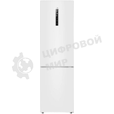 Холодильник Haier C2F637CWMVU1 белый, двухкамерный, 278/108л, морозилка снизу, No Frost