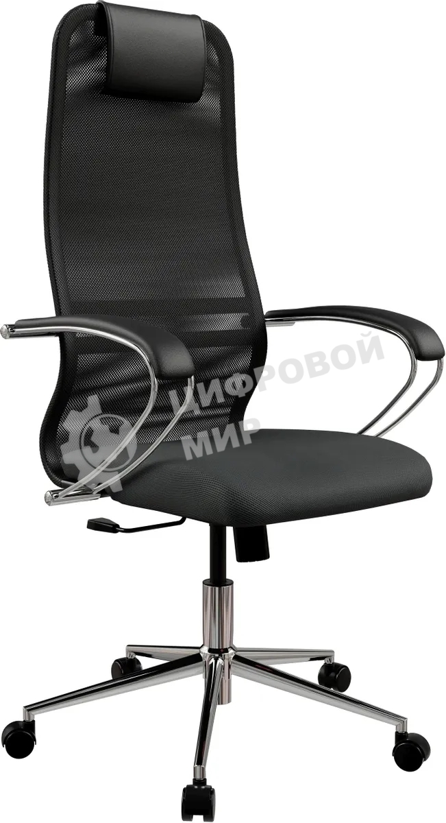 Кресло офисное SU-B-8/подл.131/осн.009, черный DA.16.1.2A2 zDA.16.1.2A2