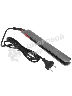 Выпрямитель для волос Homestar HS-8015 серебристый/красный, 25 мм, 200 °C, 1 режим
