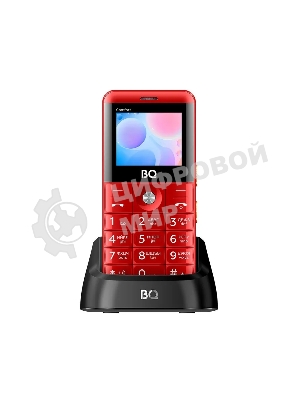 Мобильный телефон BQ 2006 Comfort красный/черный