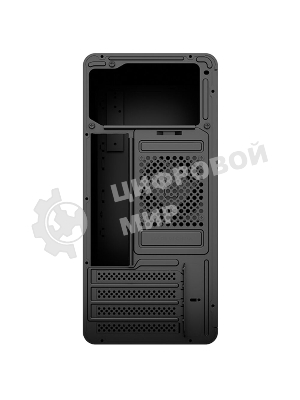 Компьютерный корпус Aerocool / Formula CS-110-S-BK-v1 (mATX, 0.7мм, USB 3.0 x1, USB 2.0 x2, 1x 8см Black Fan)