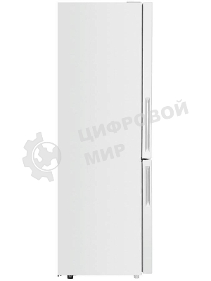Холодильник Maunfeld MFF185NFW Inverter белый двухкамерный 240/100 л морозилка снизу, No Frost