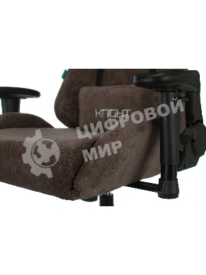 Кресло Бюрократ VIKING KNIGHT LT10 FABRIC коричневый, ткань, 120 кг, механизм качания