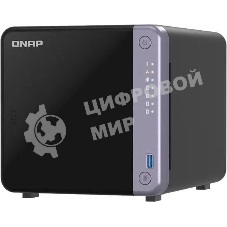 Сетевое хранилище NAS Qnap TS-432X-4G 4-bay настольный Alpine AL-524