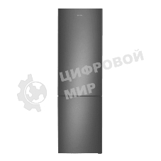 Холодильник Maunfeld MFF200NFSTSE серый двухкамерный 260/96л морозилка снизу, No Frost