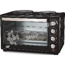 Мини-печь Великие Реки Днепр-2, мощность 3300 Вт, 2 конфорки, 30 л, 2 противня